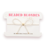 Pearl Bow Bracelet