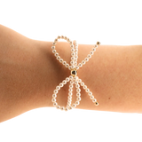 Pearl Bow Bracelet