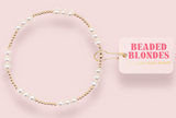 ILY Pearl Bracelet in Gold