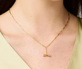 Bamboo Delicate Necklace - Gold