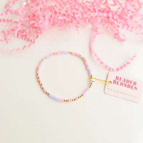 pink and light purple sprinkle