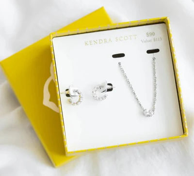 KS Cailin Silver Crystal Gift Set
