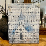 How Great Thou Art 8X10 Christian Wall Art