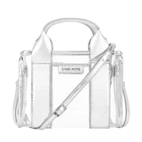 Case-Mate Clear Stadium Bag - Silver Chrome