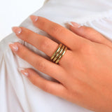 Aura All Weather Rings (Set of 3)