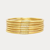 Aura Lumine All Weather Bangles - Set of 6