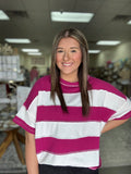 Gentle Confidence Striped Top