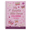Coloring Book Sprial Favorite Bible Versus for Girls