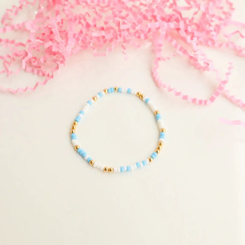 Blue and White Sprinkle