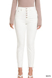Stylish White Denim Pants