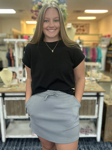 Go With The Flow Skort