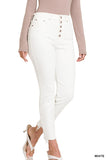 Stylish White Denim Pants
