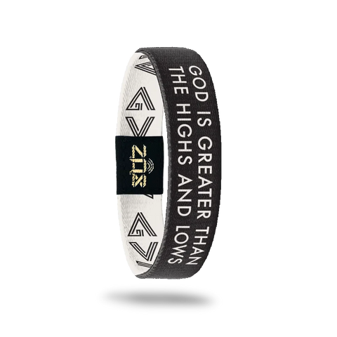 God Is Greater Bible Verse Bracelet