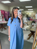 Calling Perfection Dress - LT Blue