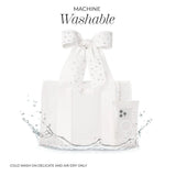 Case-Mate Special Edition Bow Ivory Pearl Beach Tote with Phone Pouch