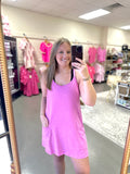 Moving Quickly Romper Dress