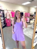 Moving Quickly Romper Dress