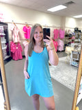 Moving Quickly Romper Dress