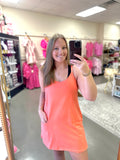 Moving Quickly Romper Dress