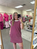 Daily Hustle Striped Dress