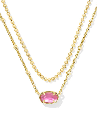 KS Emilie Gold Multi Strand Necklace ( Azalea Illusion )