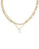KS Ashton Gold Multi Strand Necklace