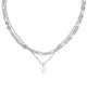 KS Ashton Silver Multi Strand Necklace