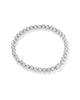 KS Mini Elaina Silver Stretch Bracelet