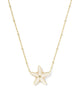 Parker Starfish Gold Short Pendant Necklace