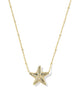 Parker Starfish Gold Short Pendant Necklace