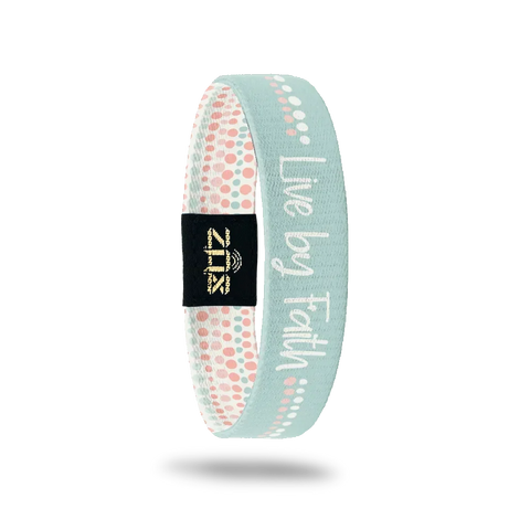Live By Faith Bible Verse Bracelet