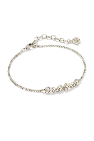 KS Mama Script Bracelet - Silver