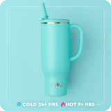 Swig Gameday Gingham Maroon Mega Mug (30oz)