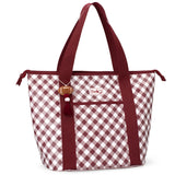 Swig Gameday Gingham Maroon Zippi 36 Cooler