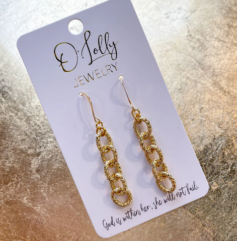 O’Lolly Everyday Gold Earrings Style 1