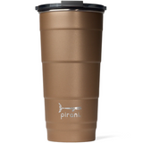 26oz Solid Metallic Tumbler - Champagne