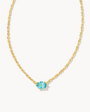 KS Cailin Gold Pendant Necklace