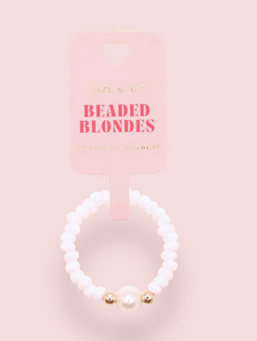 Luster White Pearl Ring