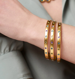 Rainbow Bangle - Champagne Radiance