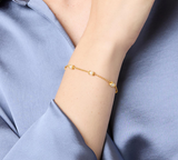Hydra Delicate Bracelet - Gold - Pearl
