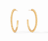 Colette Bead Hoop - Gold
