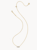 KS Jamie Gold Short Pendant Necklace