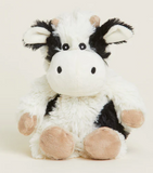 Black and White Cow Warmies Junior
