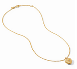 Esme Heart Solitaire Necklace