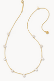 KS Leighton Gold Pearl Strand Necklace in Freshwater Cultured Pearl