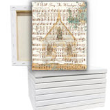 I Will Sing The Wondrous Story 11X14 Christian Home Decor, Church Canvas Art Print, Wall Hanging