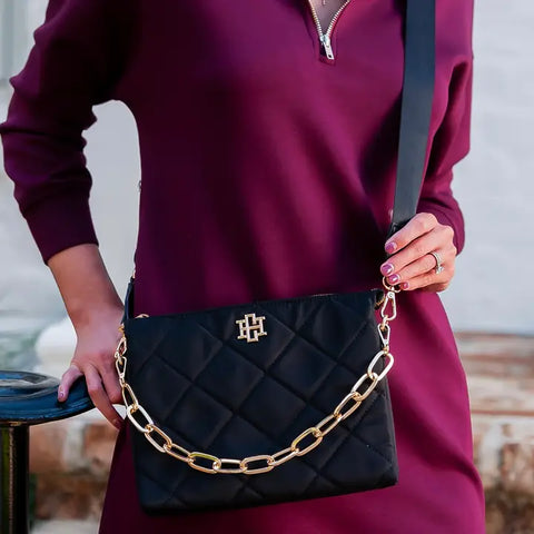 Ariana Crossbody Black Nylon