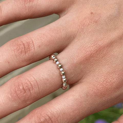 Erin Gray 3mm Waterproof Stretch Ring Color Crush Newport