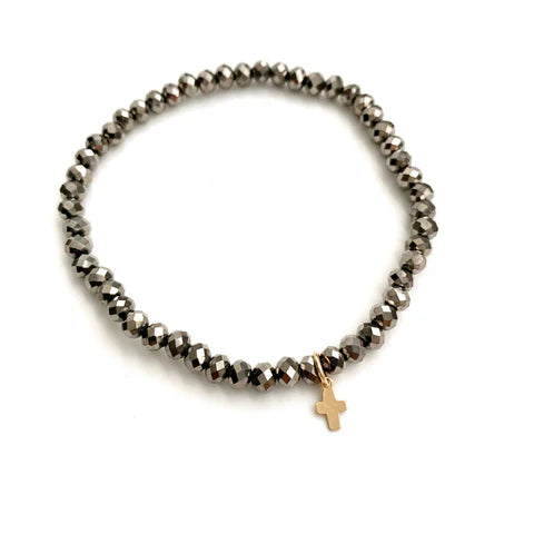 Erin Gray Luxe Cross Bracelets