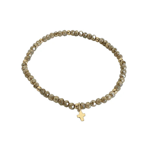 Erin Gray Luxe Cross Bracelets